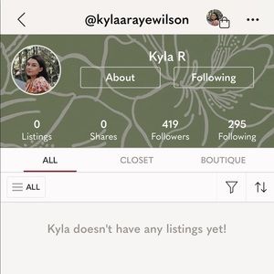 NEW POSHMARK ACCOUNT!